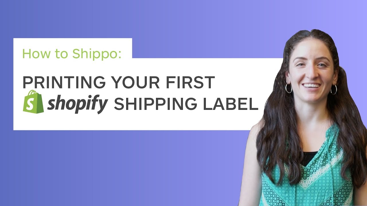 How to Shippo: Printing Your First Shopify Shipping Label (in app)