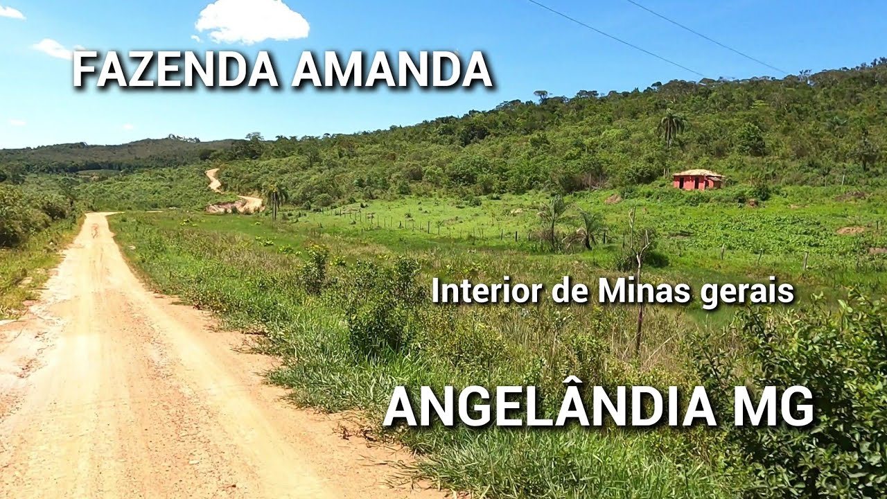 FAZENDA AMANDA , PASSEIO PELA ZONA RURAL DE ANGELÂNDIA MG , INTERIOR DE MINAS GERAIS (MOTOVLOG)
