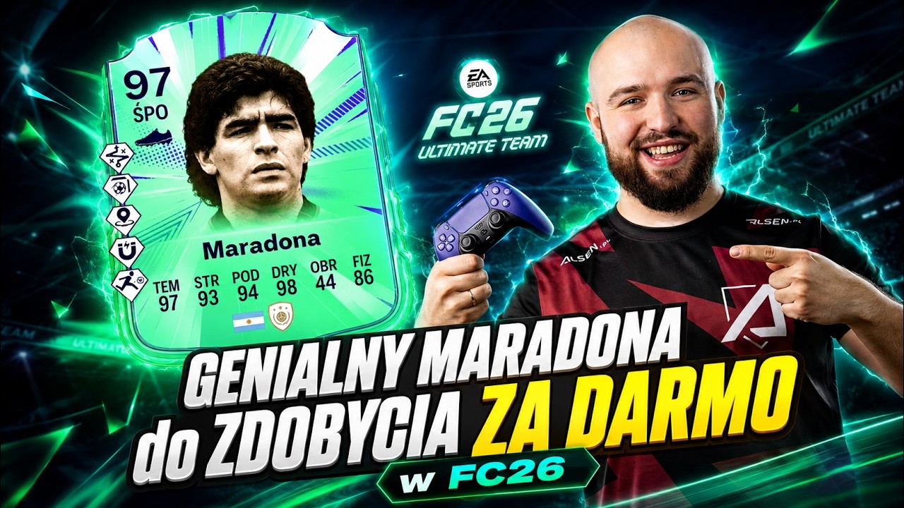 GENIALNY MARADONA do ZDOBYCIA za DARMO w FC26 - EA WPROWADZIŁO CAŁKOWICIE NOWY SKLEP ŻETON&Oacute;W?!