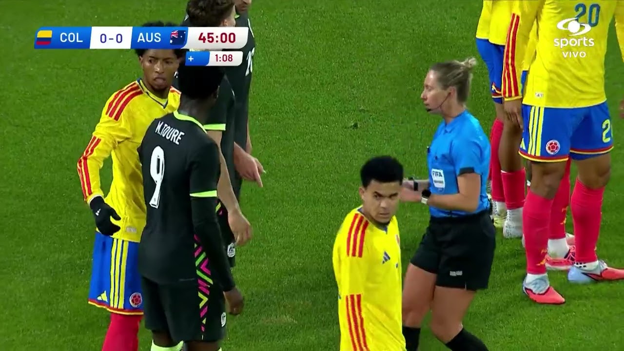 Colombia goleó 3- 0 a Australia en partido amistoso - DITU