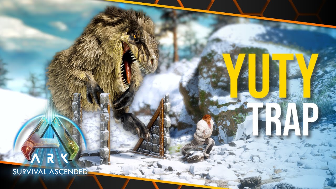 Как построить ловушку Ютираннуса в ARK: Survival Ascended!