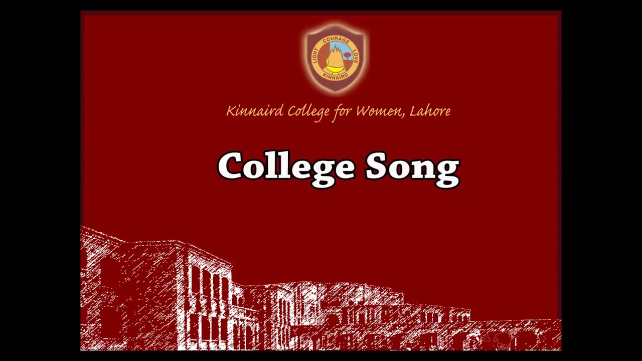 Kinnaird College's song - Light to Guide, Courage to Support, Love to Unite
