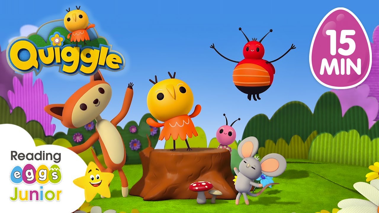 Quiggle 🦉 Kids' Videos 🌼 Toddler Learning