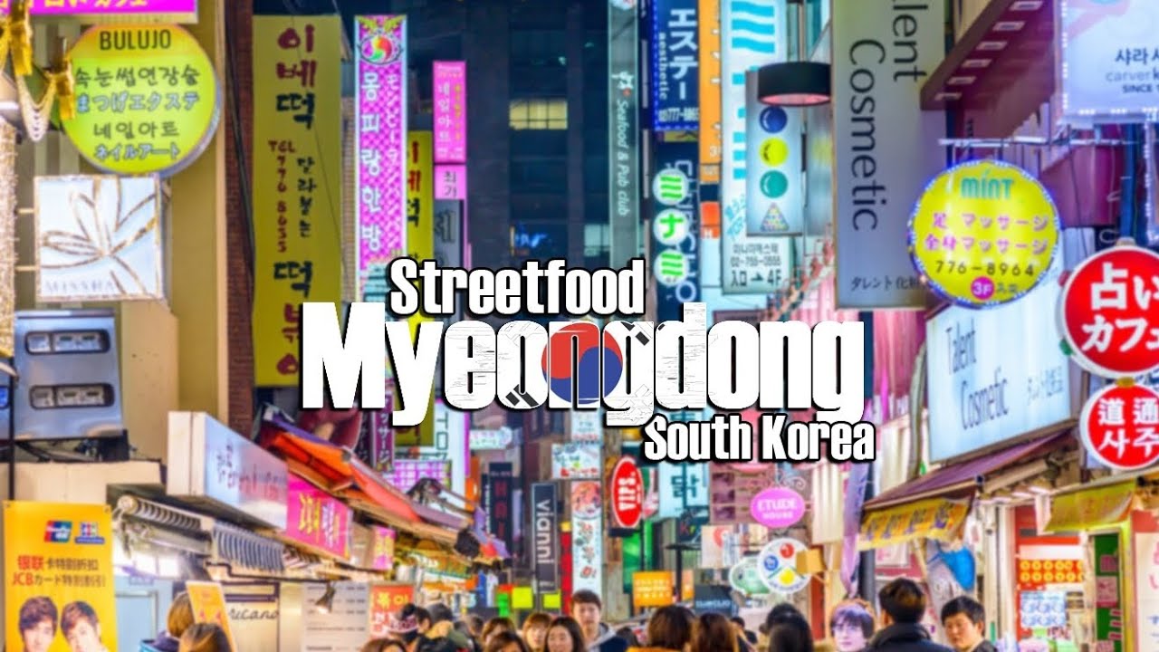 Jalan-jalan ke Myeongdong Street food Korea 