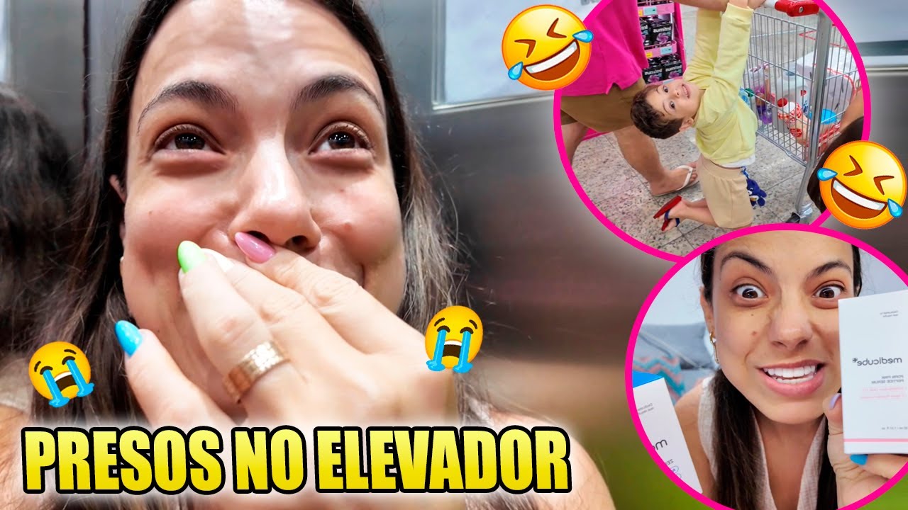 PRIMEIRA VEZ do MEU PAI na MINHA CASA NOVA e FICAMOS PRESOS no ELEVADOR! 😅 * Vlog| Kathy Castricini