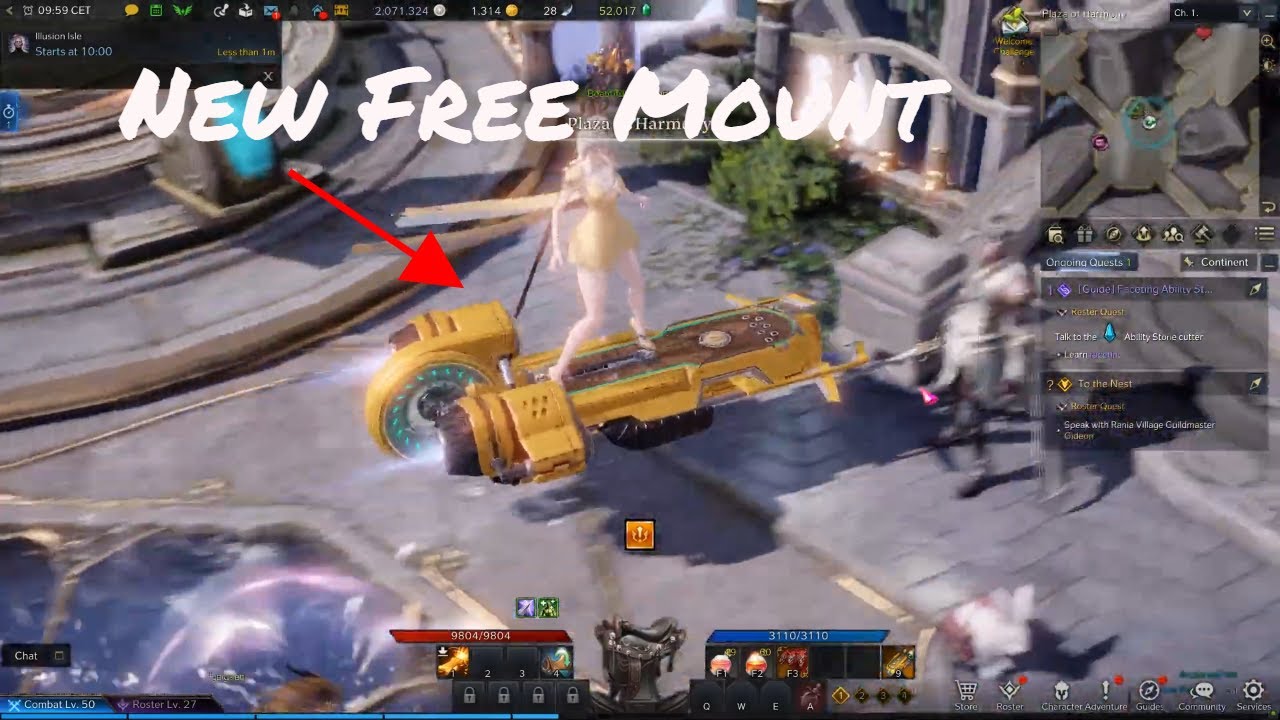 Lost Ark : New Free Mount Epic