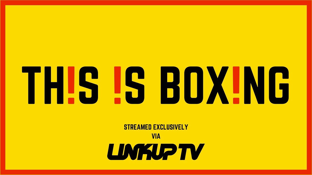 THIS IS BOXING @ YORK HALL Live Stream in Association With Link Up TV