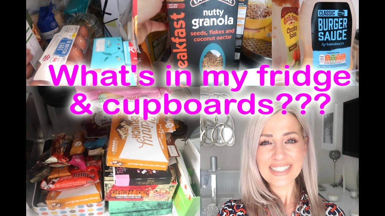 What's in my fridge, freezer & cupboards! HUGE Slimming World tour!