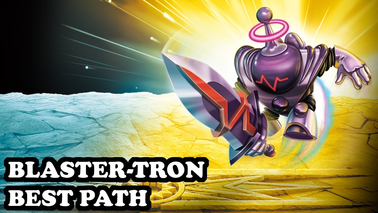 Skylanders Imaginators - Blaster-Tron - Supremacy of Sabers Path - BEST PATH - GAMEPLAY