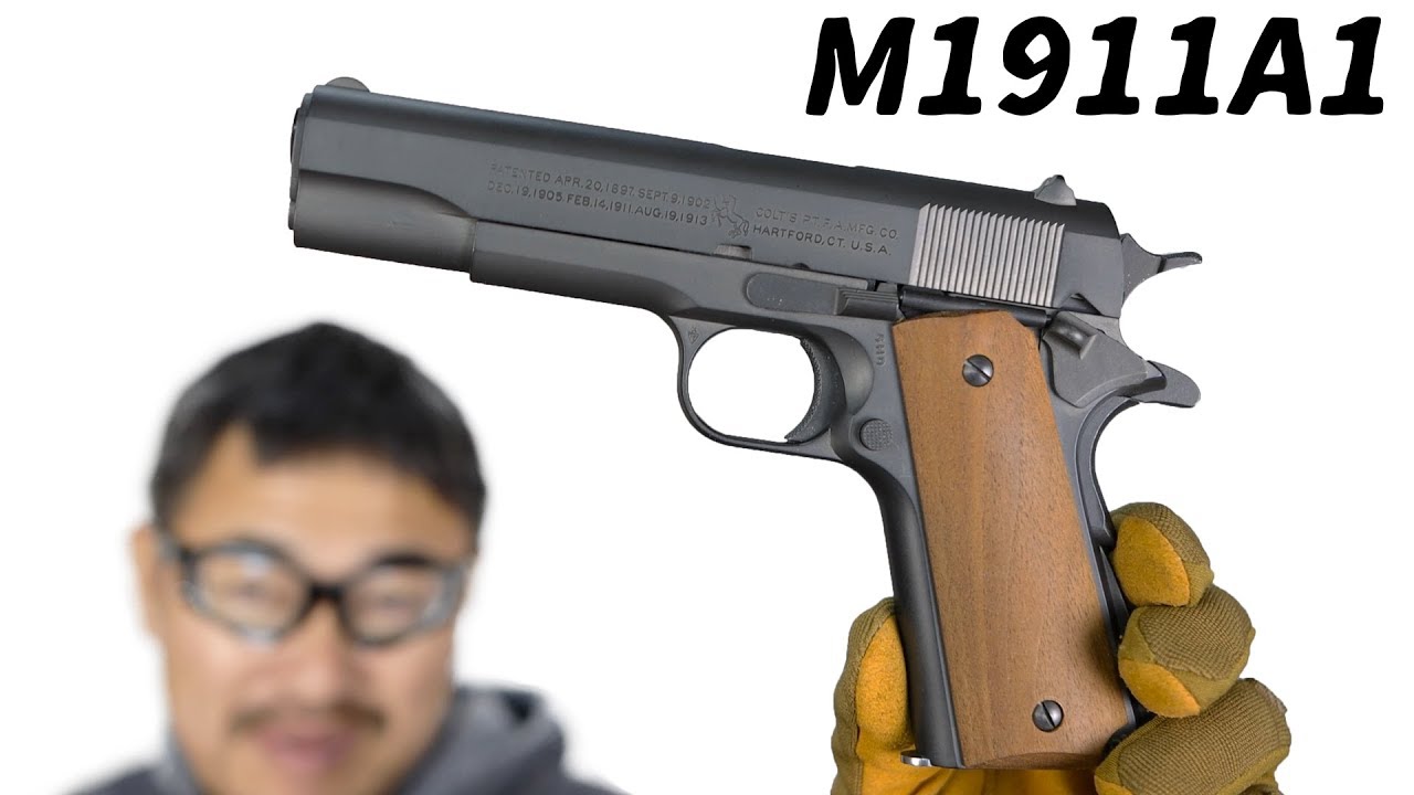 コルト ガバメント M1911A1【1989年製】木製グリ タナカ ガスブローバック ガスガン レビュー