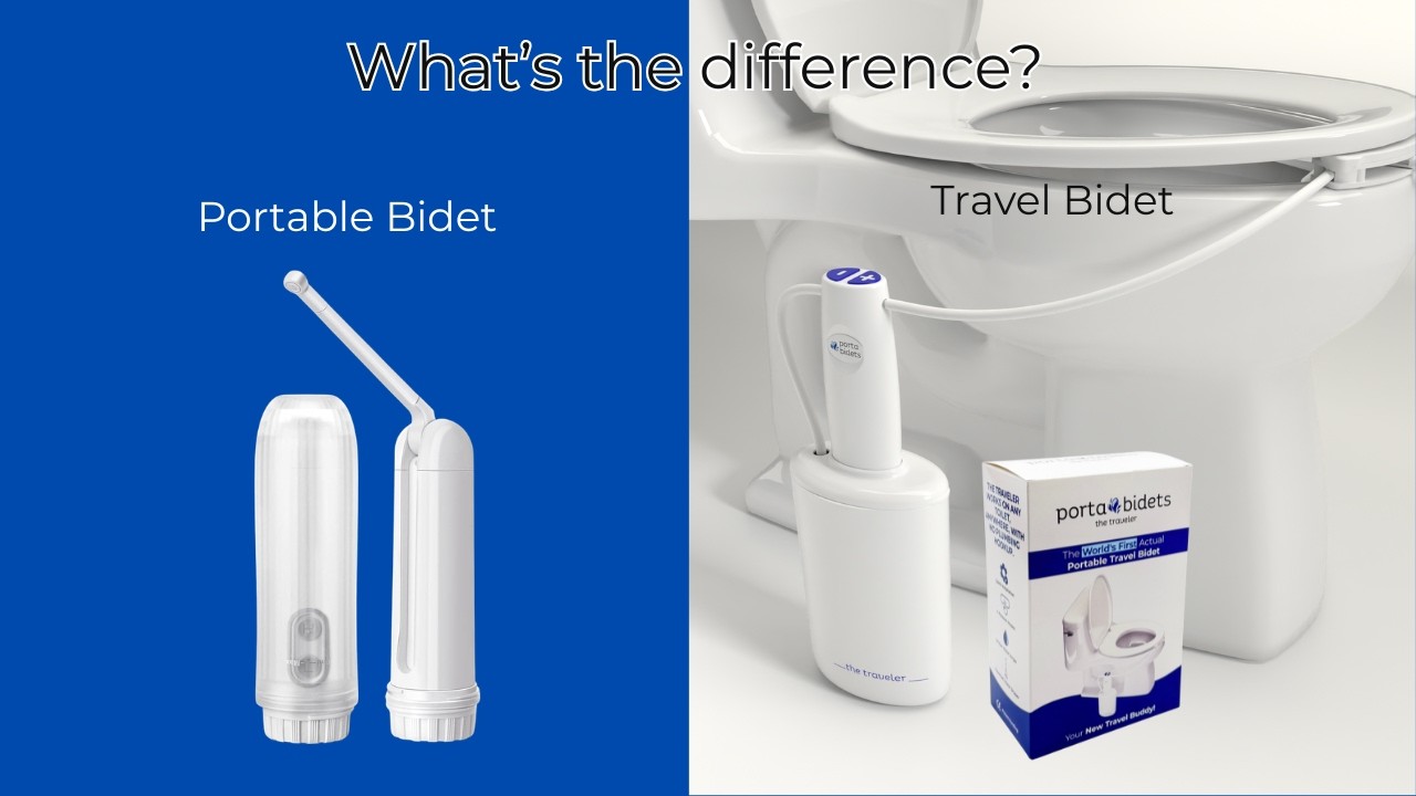 Travel Bidet vs Portable Bidet – What's the difference? Which Has Better Pressure?