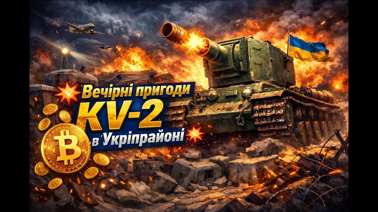 💥 Вечірні пригоди KV-2 в Укріпрайон 💥