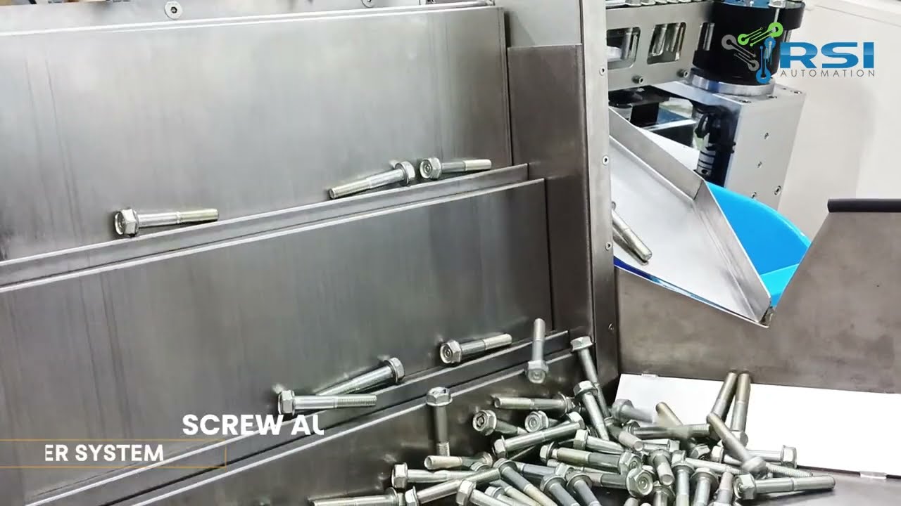 High-Speed Robotic Screw Feeder System | KUKA KR SCARA6 by RSI Automation