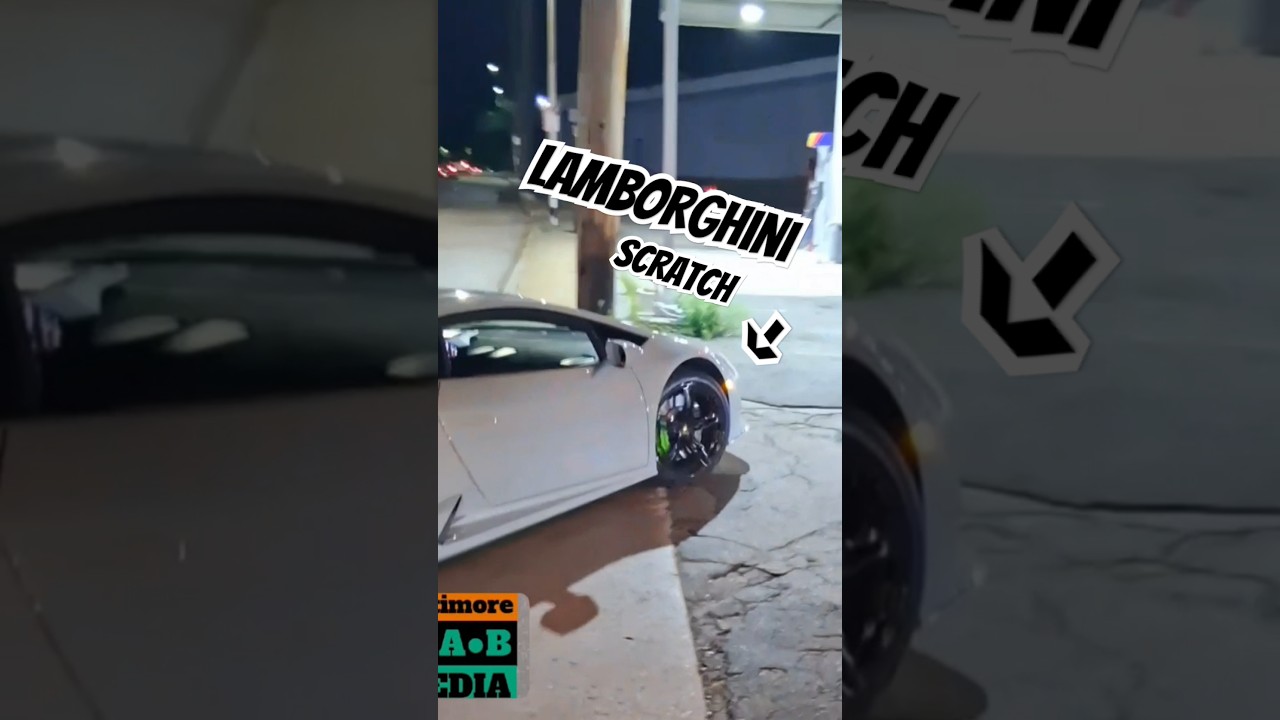 Lamborghini's out in Baltimore. #baltimore #bmore #maryland #dc #dmv #car #lamborghini