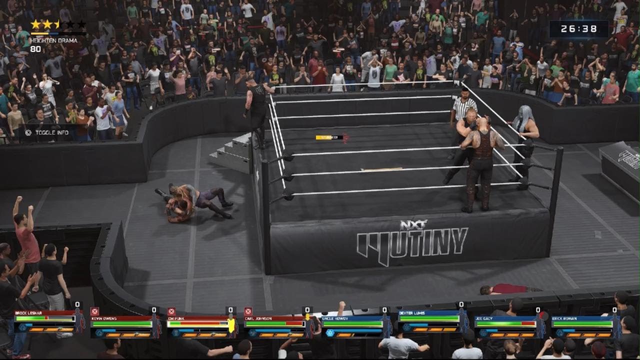 WWE 2K25 Mutiny Vs Wyatt's Sick NXT Iron Man Match
