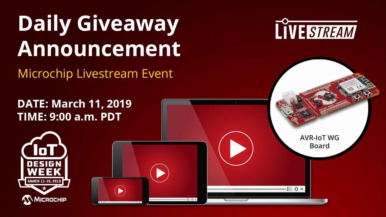 IoT Design Week - Daily Giveaway 1
