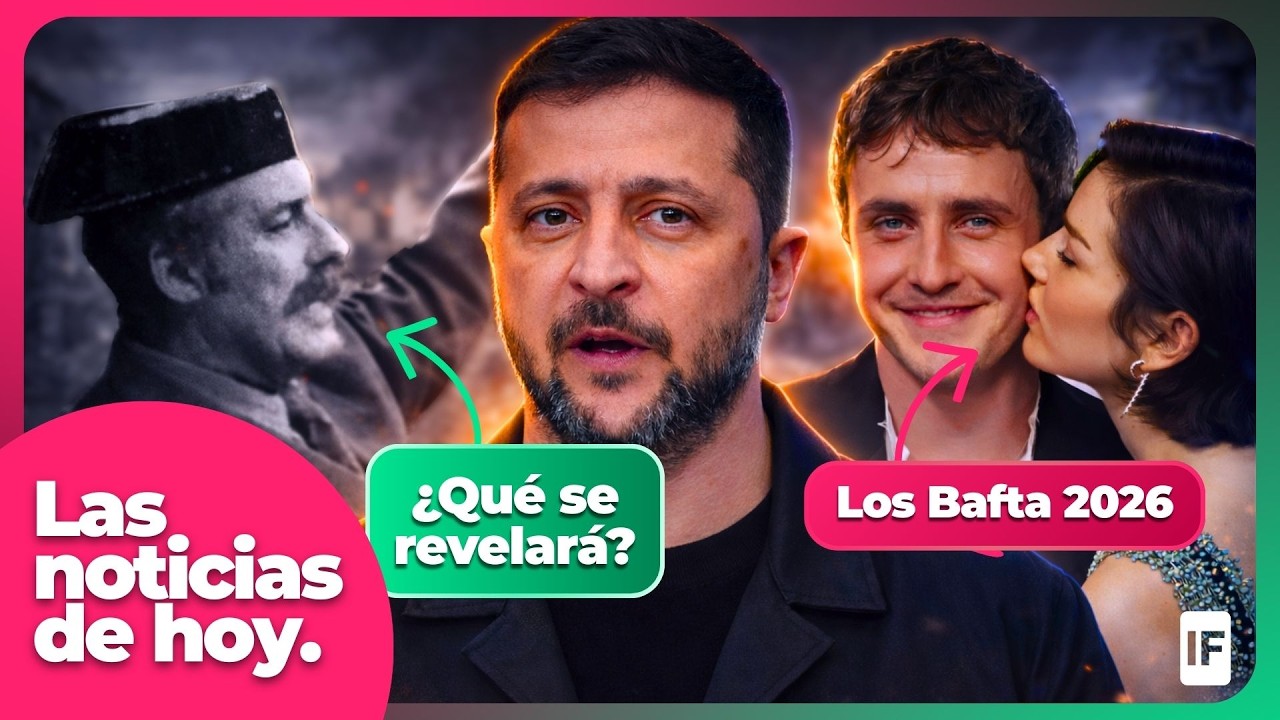 Cuatro años de GUERRA EN UCRANIA y PAUL MESCAL y GRACIE ABRAMS lucen en los BAFTA