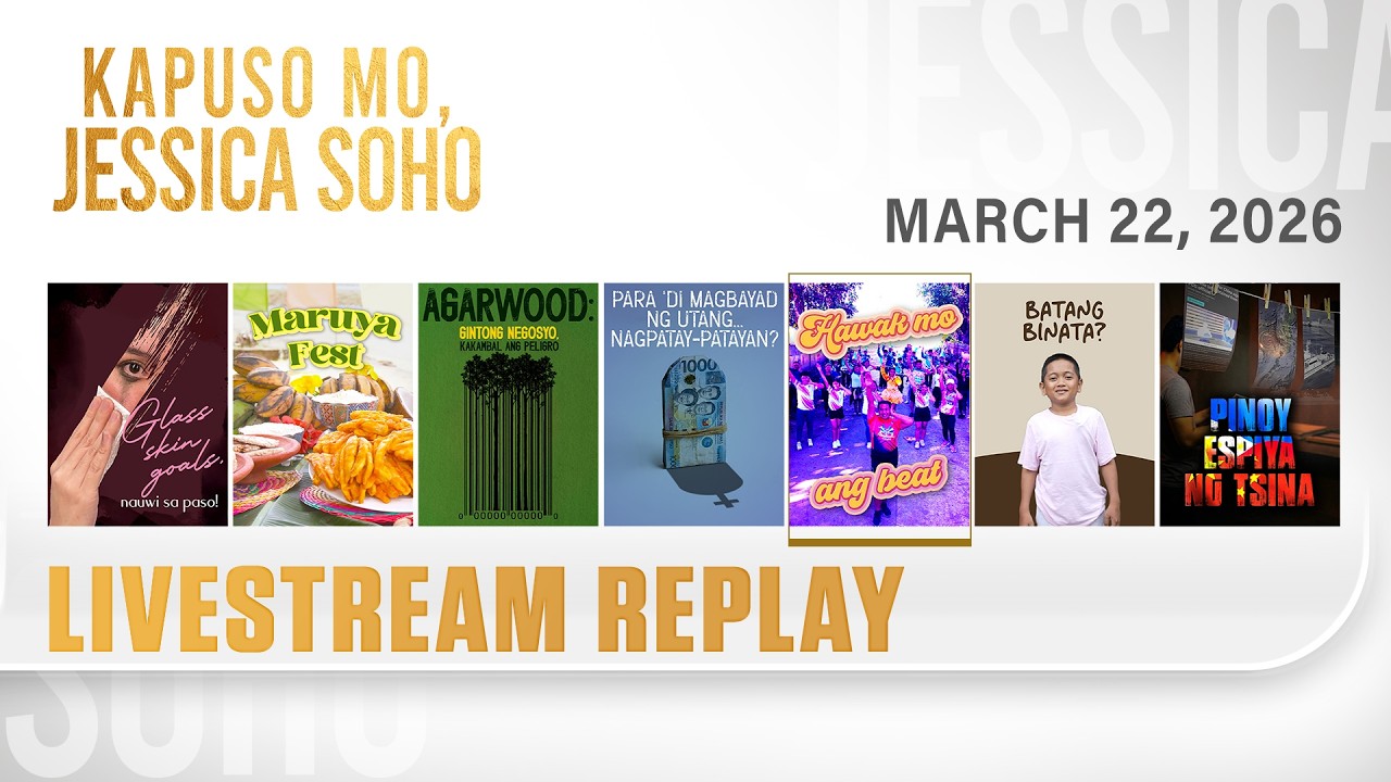 KMJS livestream March 22, 2026 Episode - Replay | Kapuso Mo, Jessica Soho