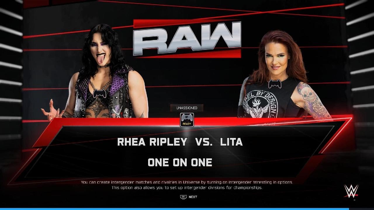 WWE 2K25 Universe - RAW, Ladies night