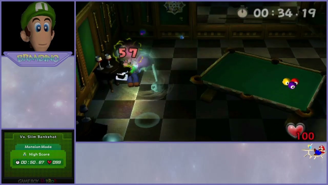 Slim Bankshot (Normal Mansion) - 43.12