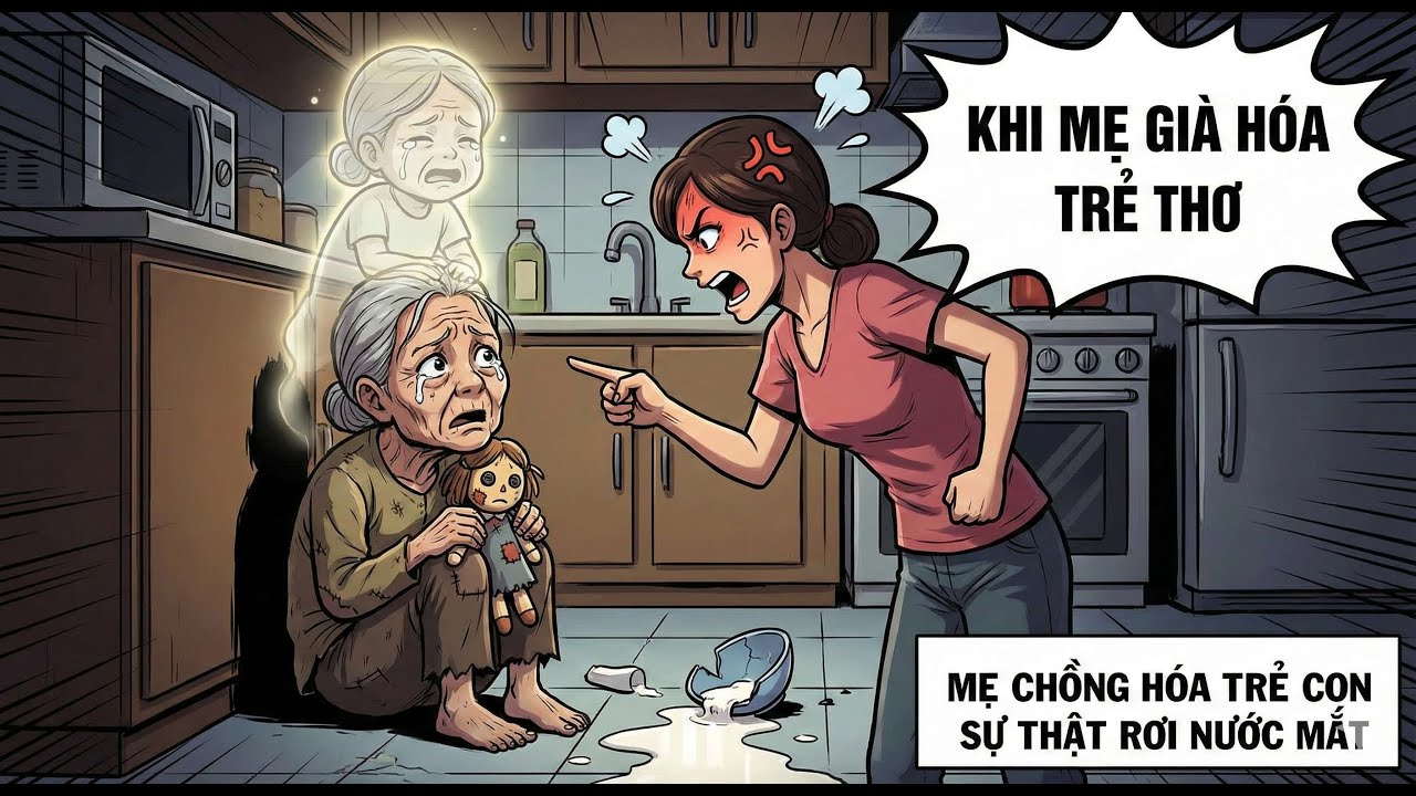 Đừng Mắng Cha Mẹ Già! Họ Chỉ Là Những Đứa Trẻ Có Nhiều Nếp Nhăn Mà Thôi