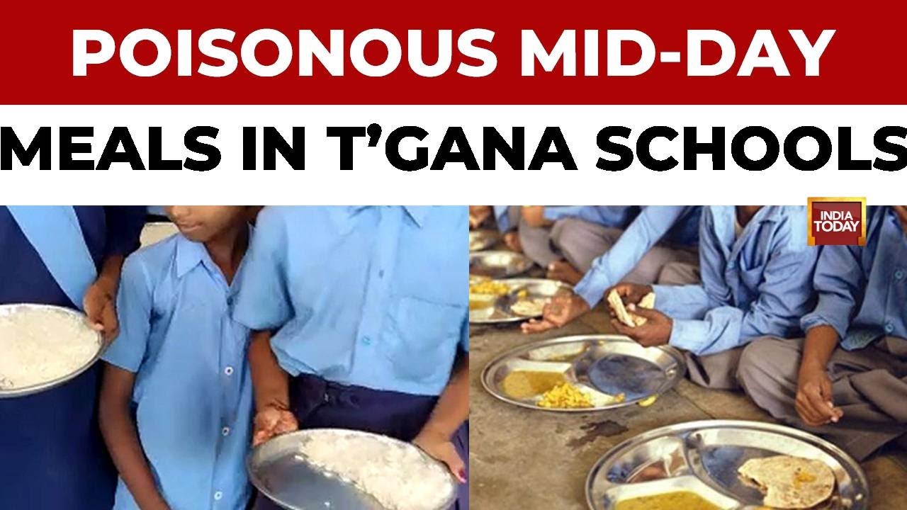 Telangana: 22 Students Fall Ill After Consuming Mid-Day Meal In Sangareddy | India Today News