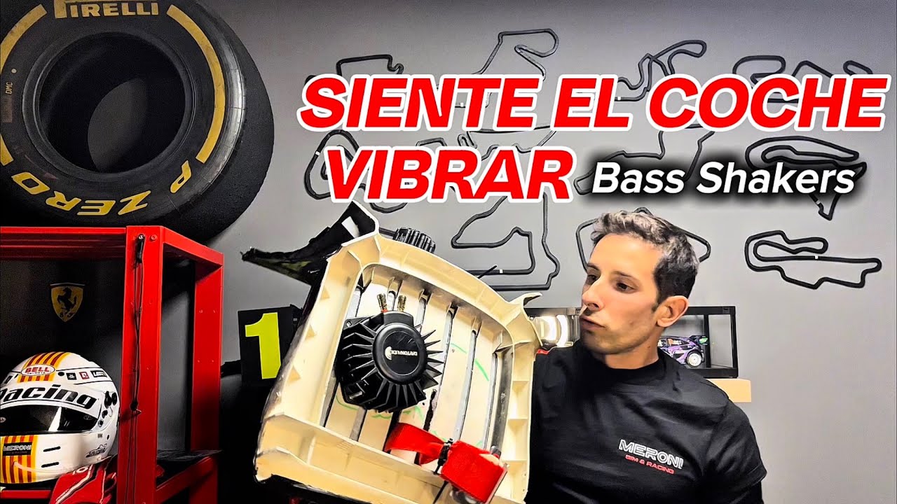Siente el coche vibrar con los bass shakers