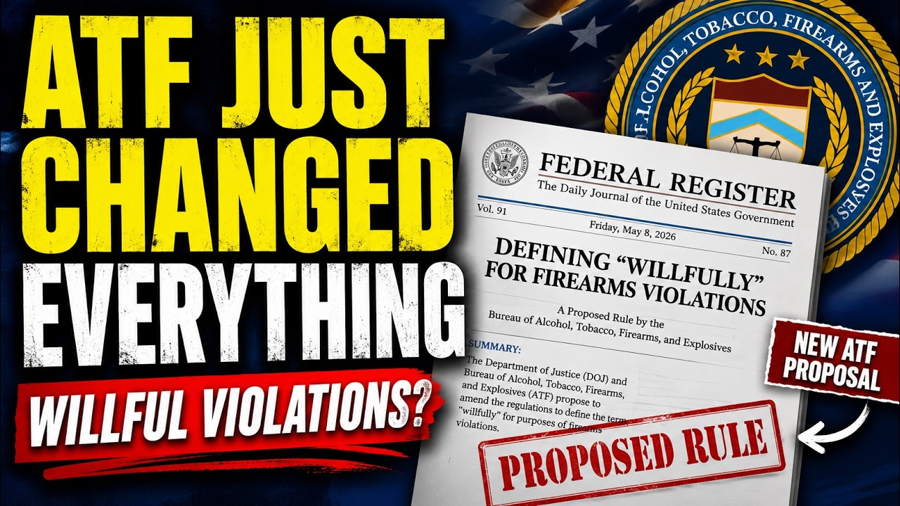 ATF Just Changed EVERYTHING About 