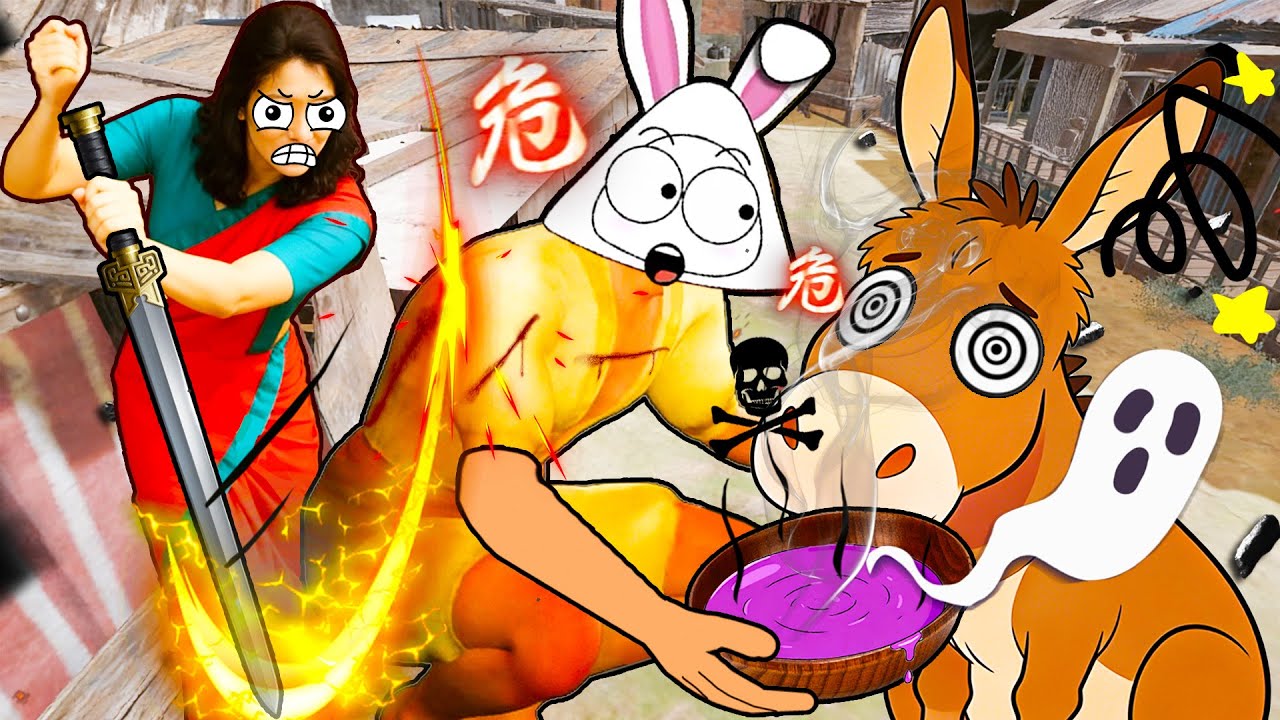 我給阿凡提的驢喝了口恆河水，它直接變身成小電驢！釋放阿凡達