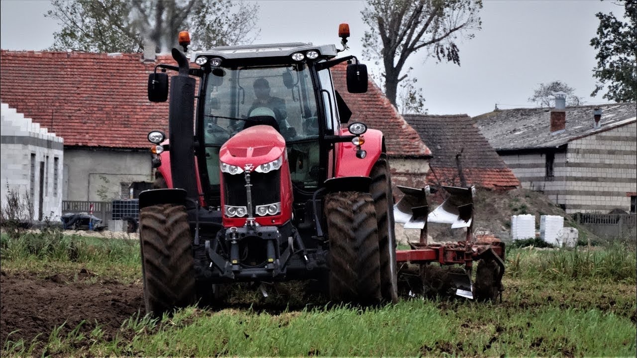 Zimowa Orka 2019 ✔ Massey Ferguson 7722 ✔ Gregoire Besson✔ Gr.Szafrański ㋡