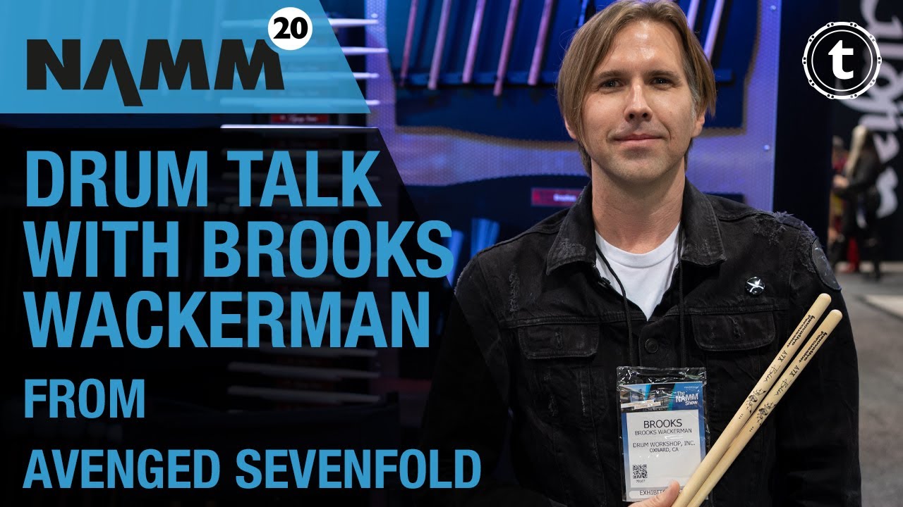 Innovative Percussion NAMM 2020 | Brooks Wackerman | Avenged Sevenfold | Thomann