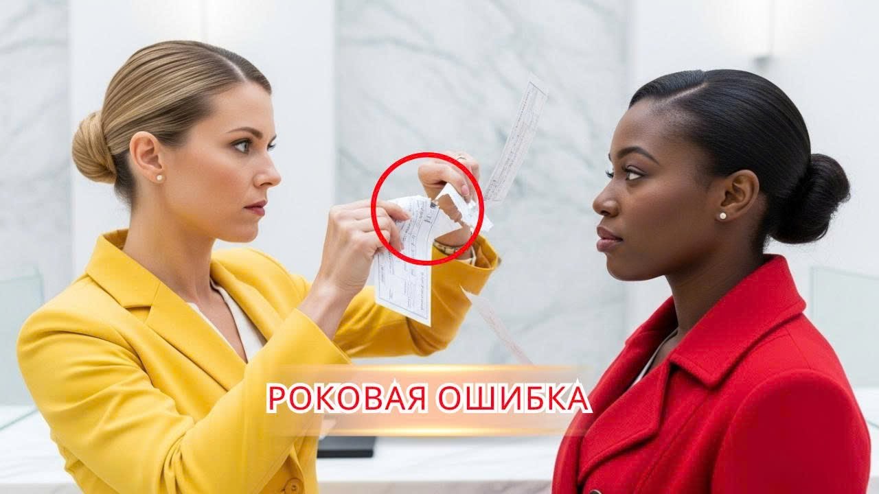 Она разорвала чек😏 Не зная, кто перед ней😱