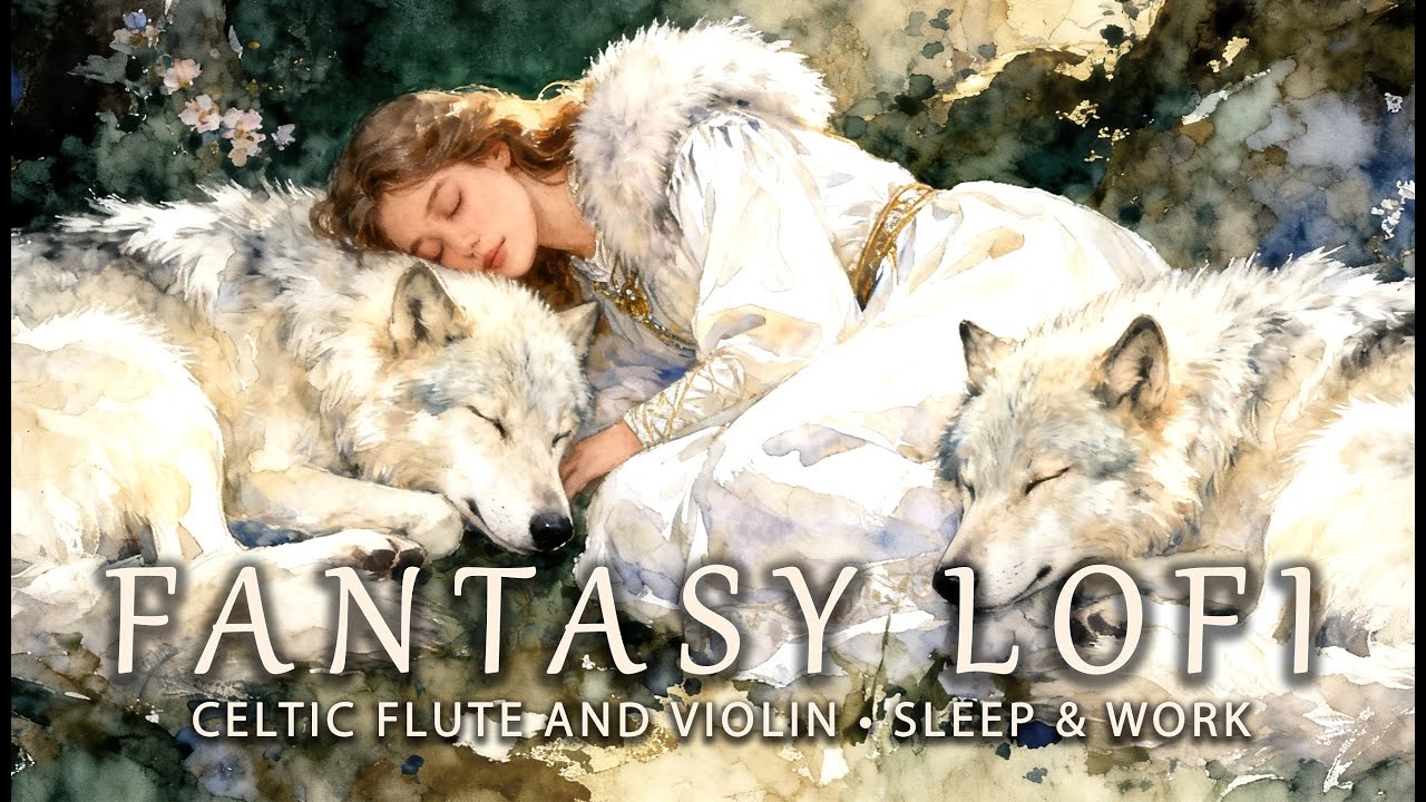 The Wolf Guardian’s Rest | Fantasy Lofi Music for Sleep & Study (2 Hour)