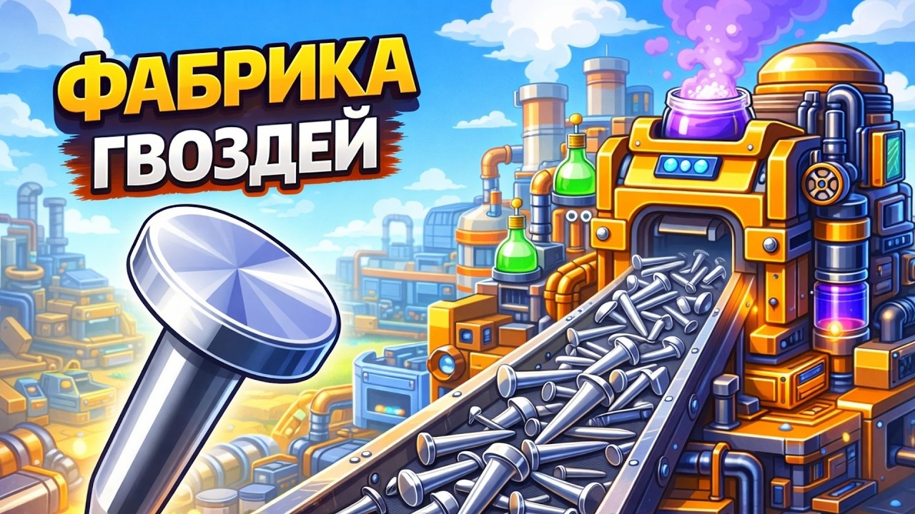 Я ЗАПУСТИЛ ПРОИЗВОДСТВО ГВОЗДЕЙ | ALCHEMY FACTORY