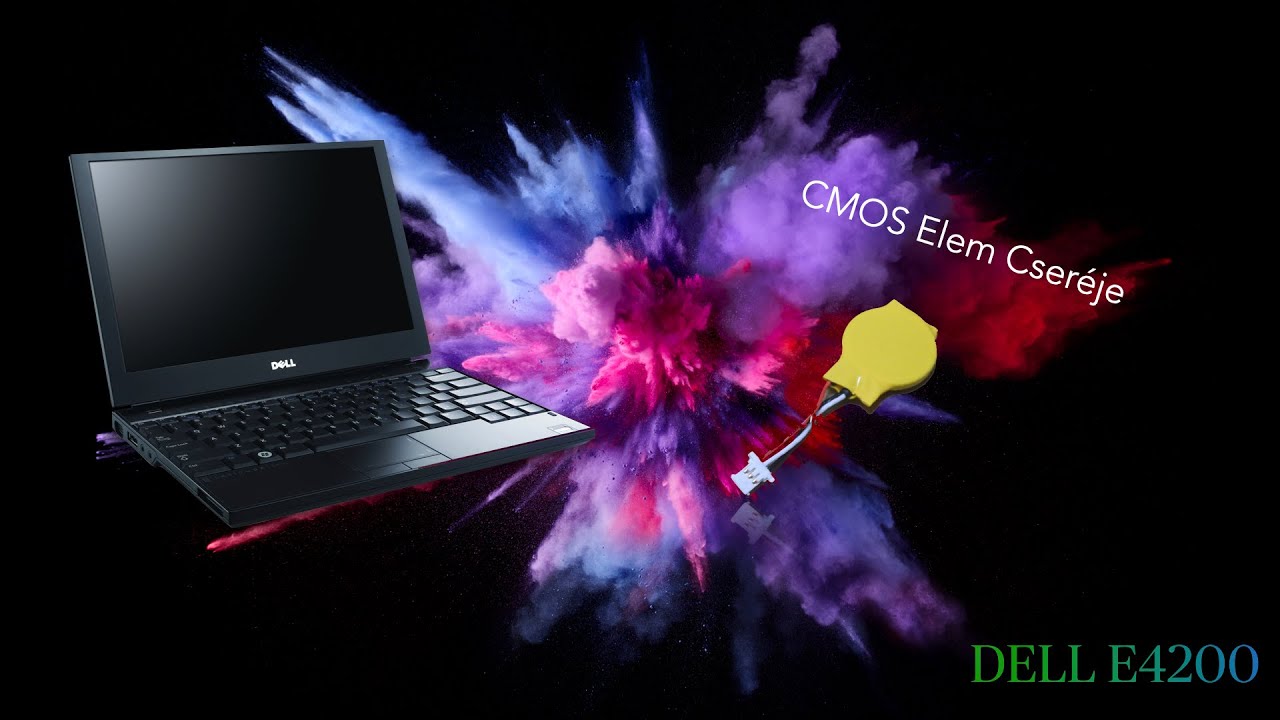DELL E4200 - CMOS Elem Csere