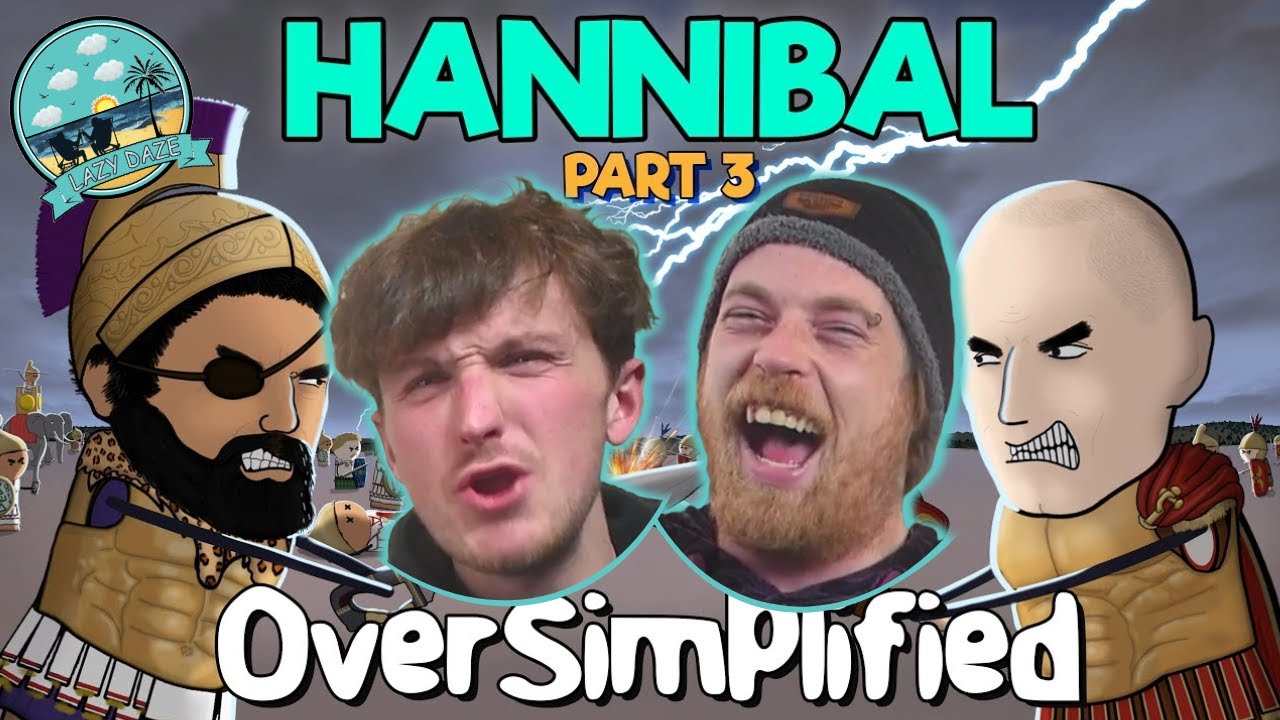 HISTORY ENTHUSIASTS REACT - THE SECOND PUNIC WAR - OVERSIMPLIFIED PART 3
