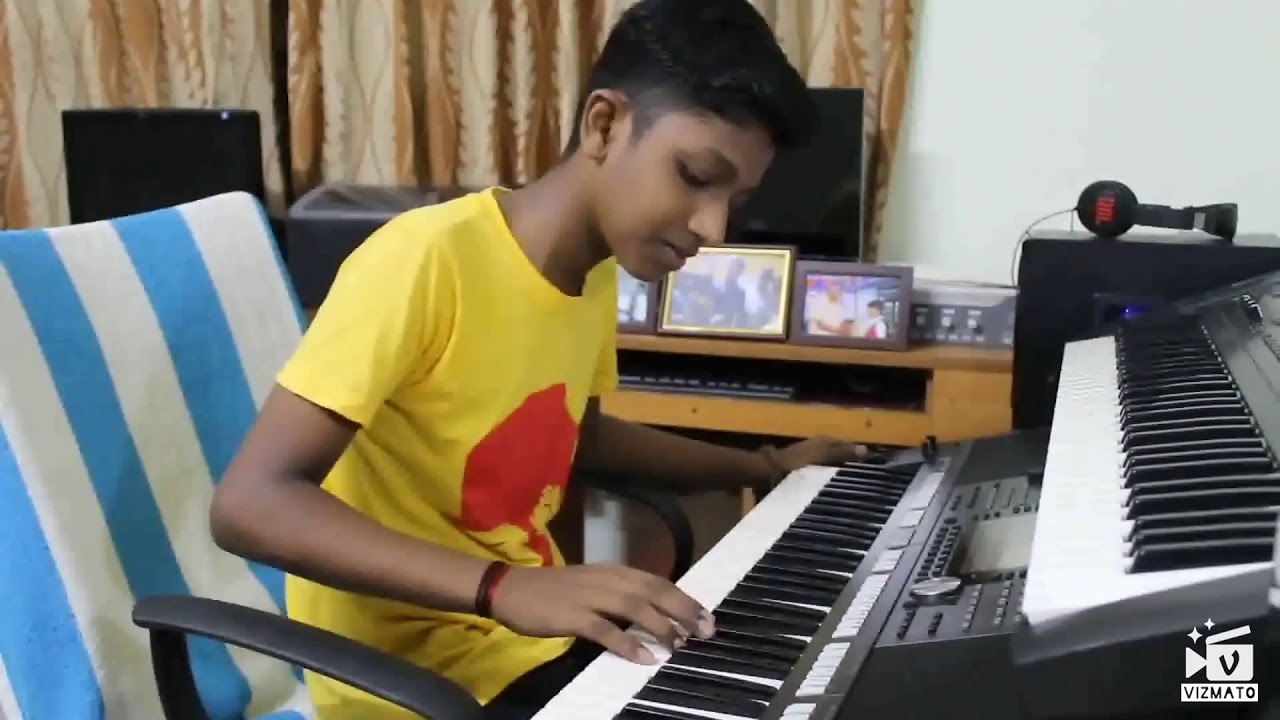Shape Of You - Ed Sheeran English song- Keyboard by Arjun MS, Max one School of Music
