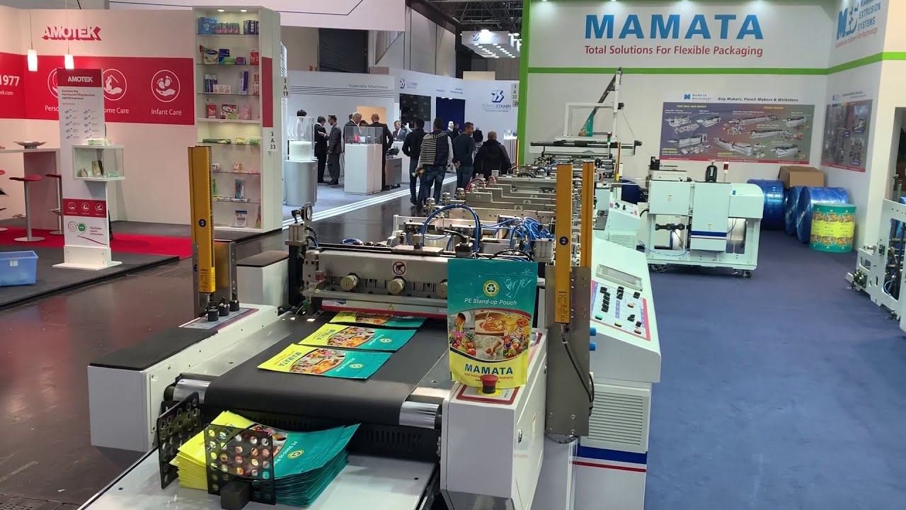 Mamata Vegaplus Mini | Stand Up | Center Seal Pouch Making Machines Manufacturer in India