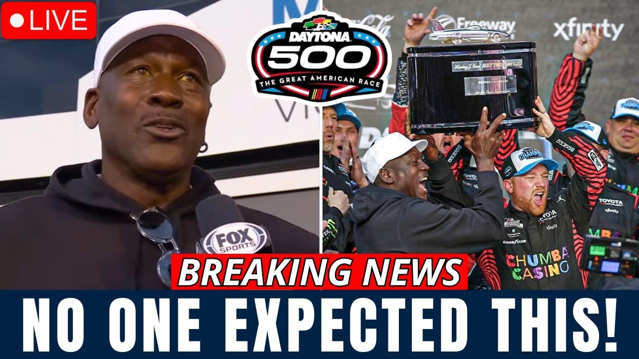“NO ONE CAN STOP 23XI NOW!” – Michael Jordan GOES CRAZY After His Team WINS The Daytona 500!