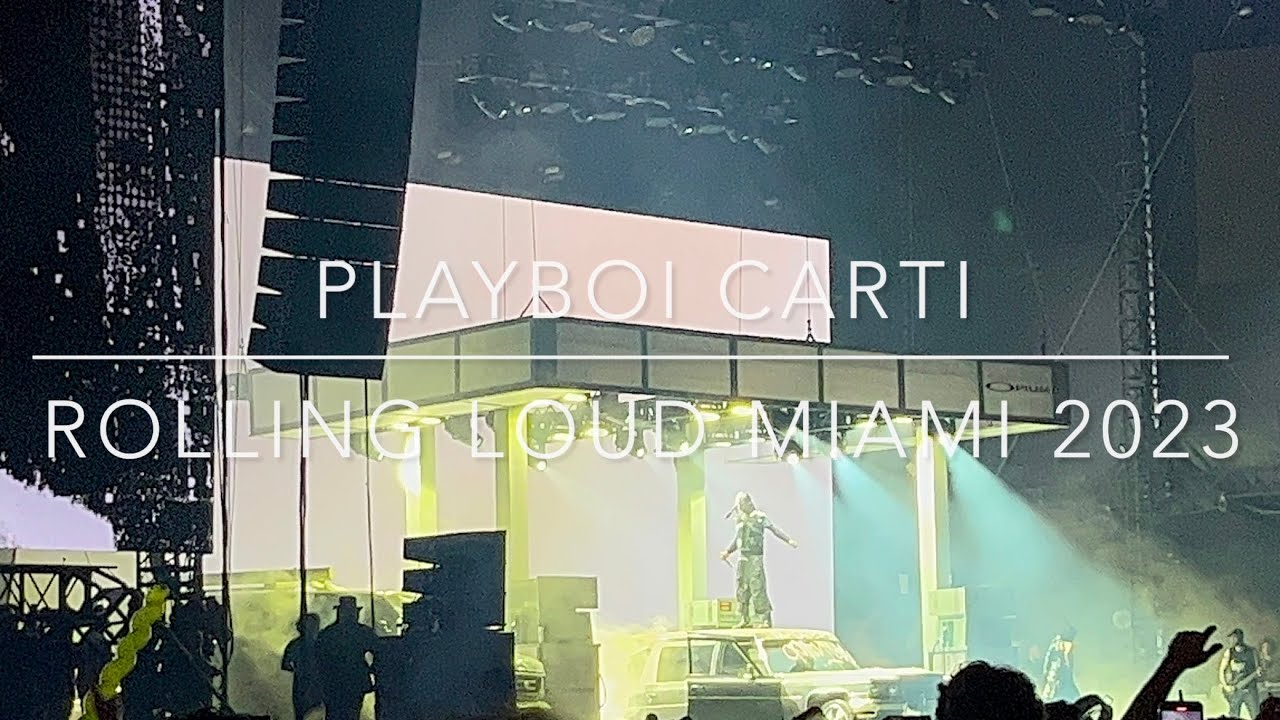 Playboi Carti: Rolling Loud Miami 2023