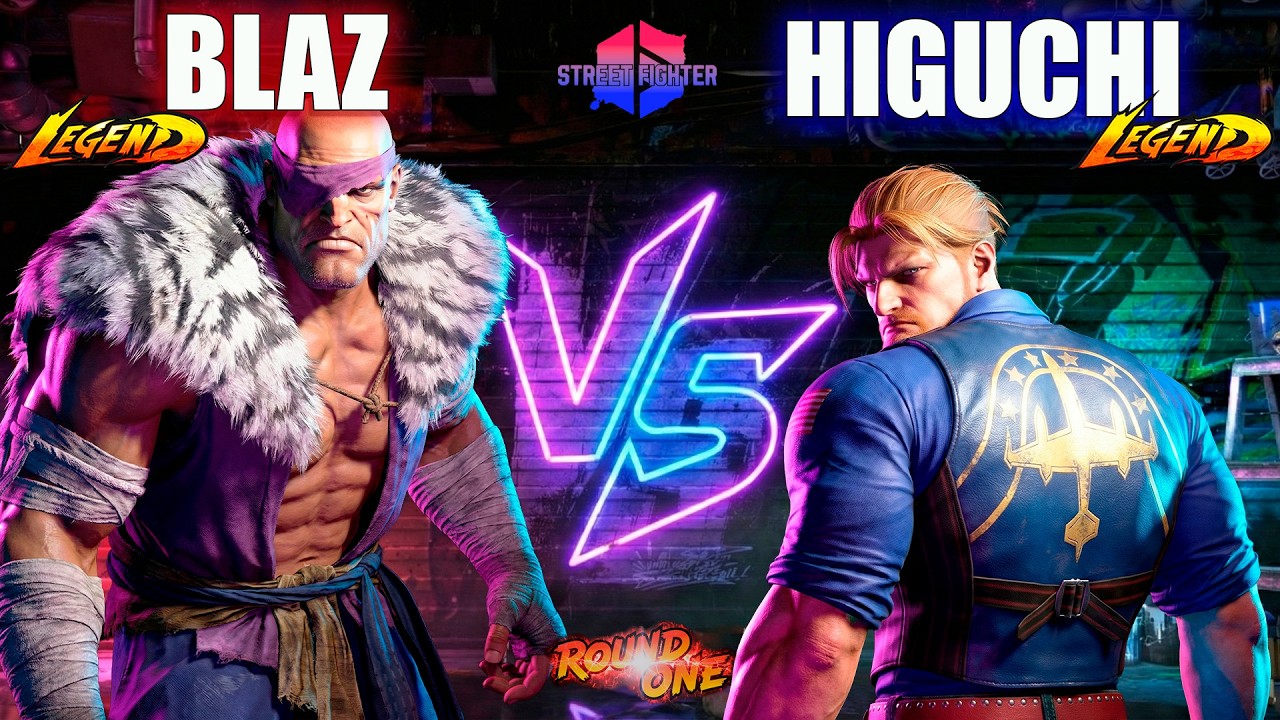 Blaz (Sagat) vs Higuchi (Guile) ▰ Tiger Shot vs Sonic Boom! | SF6