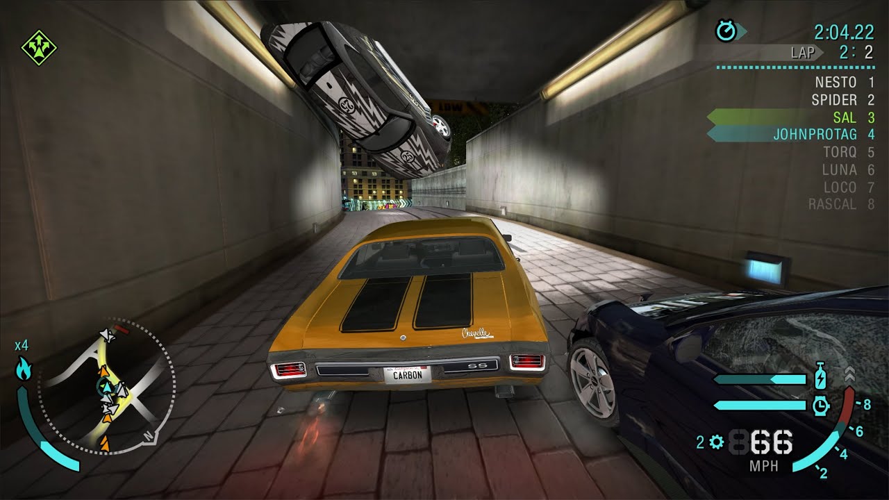 Sal crashed so hard he clipped through walls