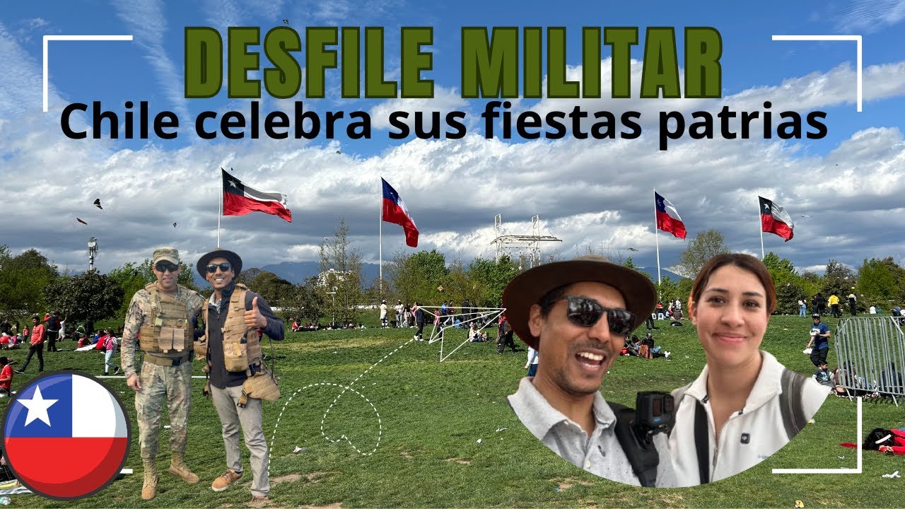 Lo que no vemos en TV Parada Militar Parque O'higgins 🇨🇱 Septiembre Mes favorito de los Chilenos!🎊