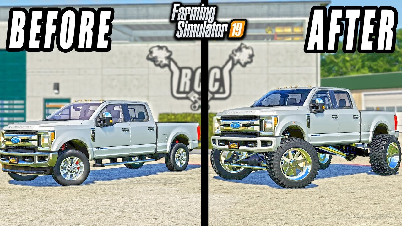 BUYING GRANDPA'S TRUCK & TURNING INTO A MONSTER TRUCK! 6 INCH LIFT, 45 INCH TIRES! | FS19