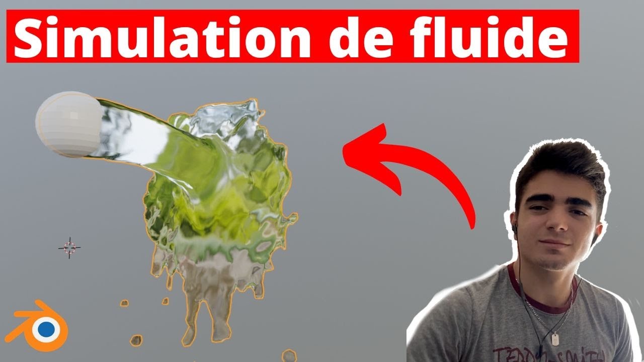 Comment faire une simulation de fluide ? Blender 2.8