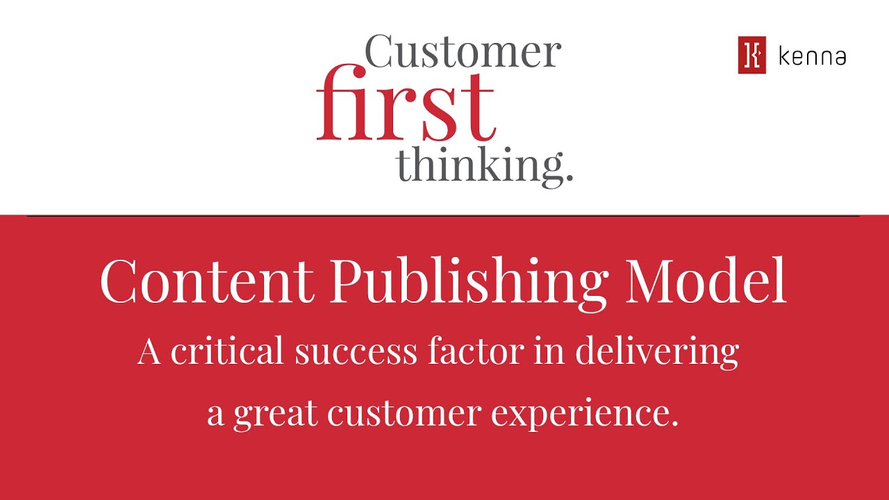 Content Publishing Model