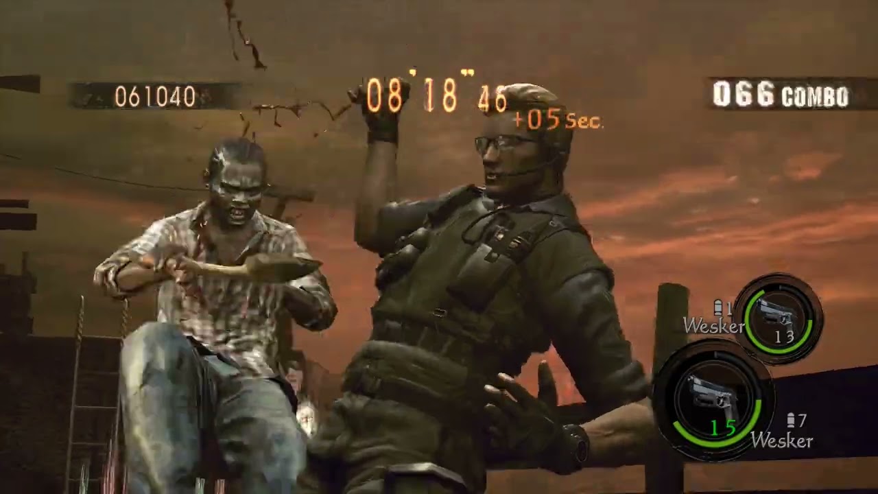 Resident Evil 5 The Mercenaries PC Duo Pr 1094k