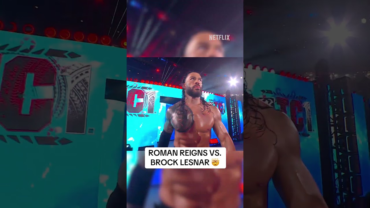 THE OTC AND THE BEAST ARE GOING AT IT OUTSIDE OF THE CAGE 😱 #SurvivorSeries: #WarGames #WWEonNetflix