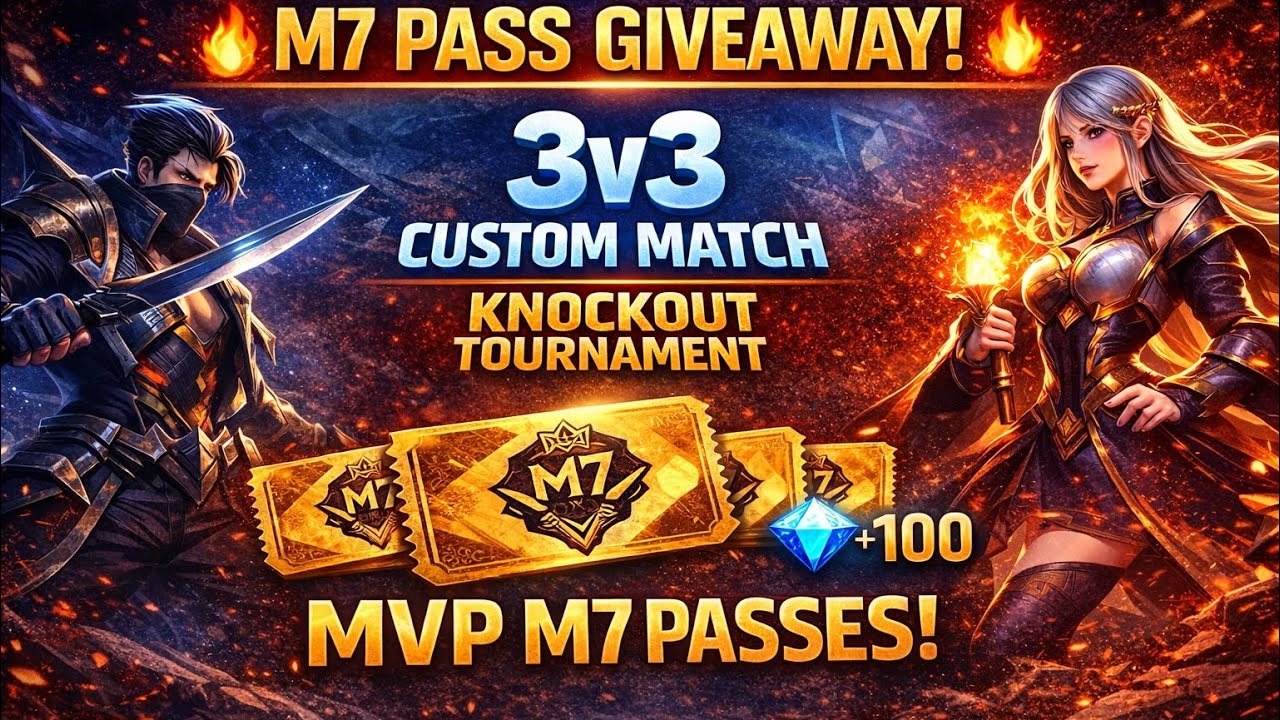 WHEN AND HOW TO GET M7 PASS  GIVEWAY??? RULES EXPLAINED AND DO COMMENT YOUR ID AND TEAM NAME…#mlbb