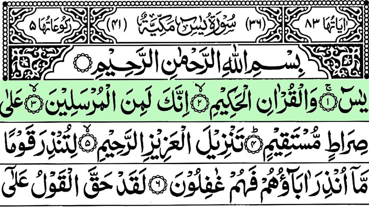 Surah Yasin (Yaseen) Full With Arabic Text | | Sheikh Abdul Rahman Al Sudais #surahyaseen | Epi 009
